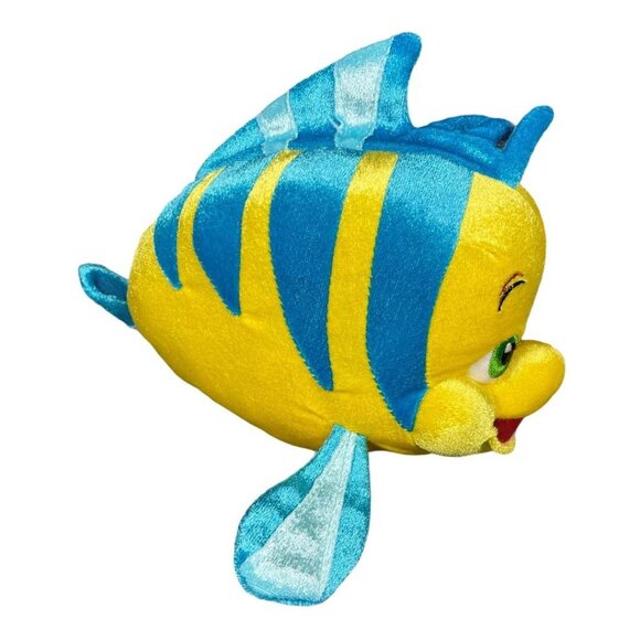 Disney Parks The Little Mermaid Flounder Plush - Picture 3 of 9
